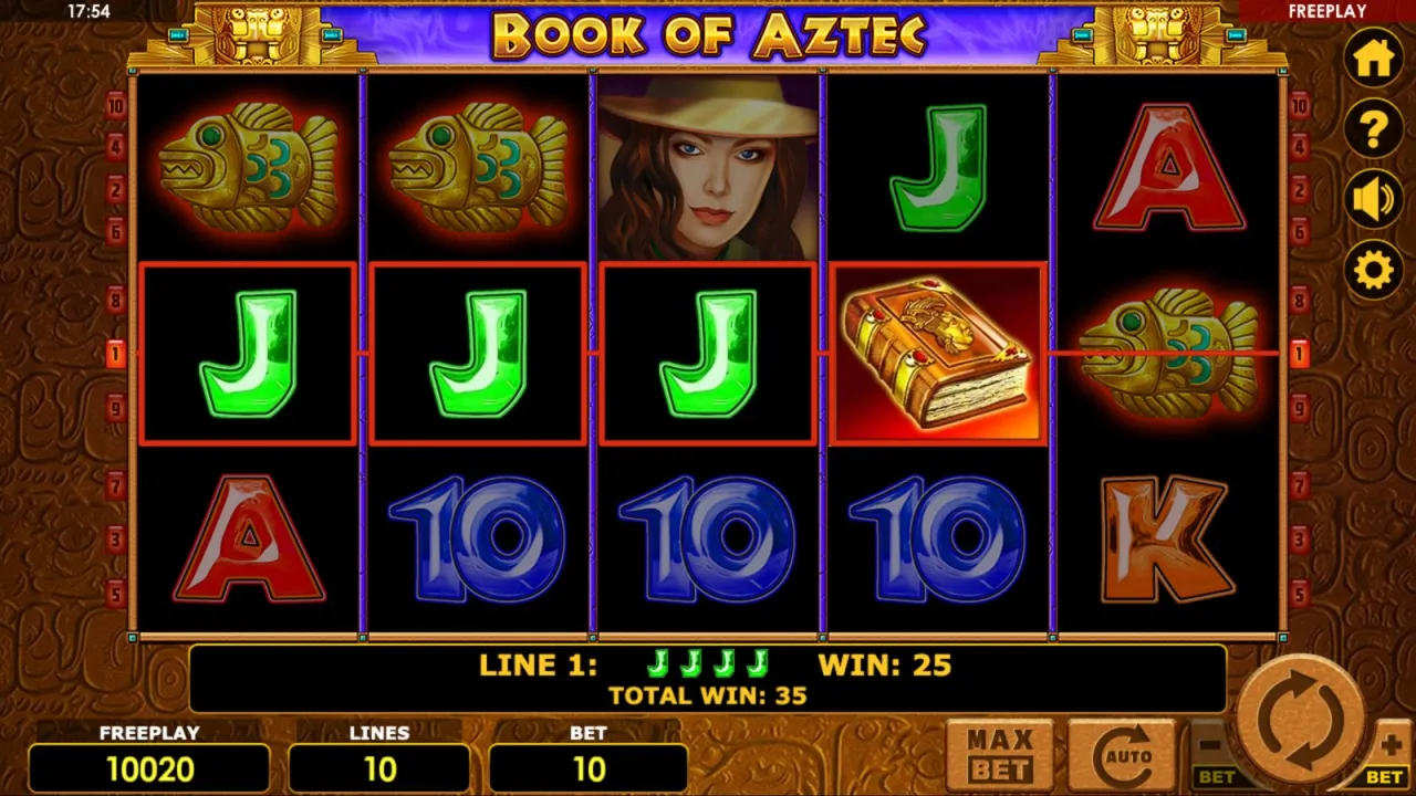 Book of Aztec slot