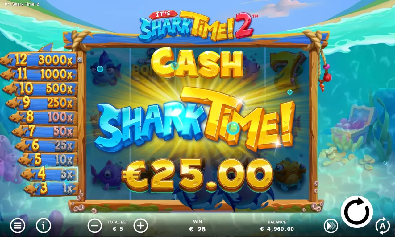 It's Shark Time 2 slot