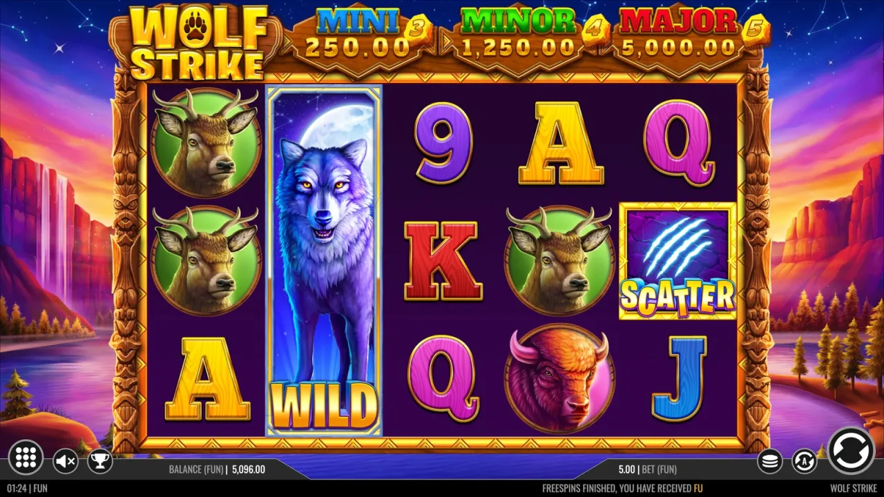 Wolf Strike slot