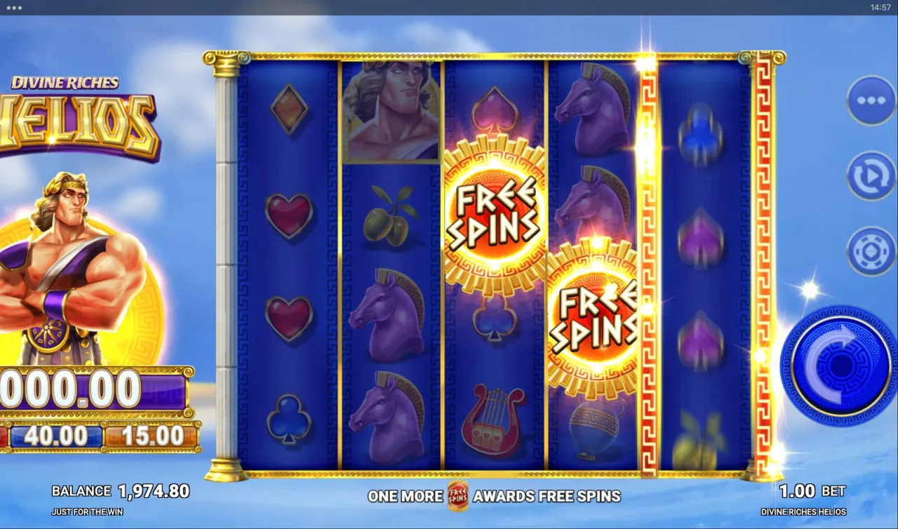 Divine Riches Helios slot