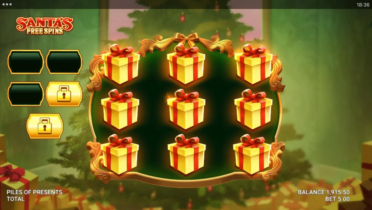 Piles of Presents slot