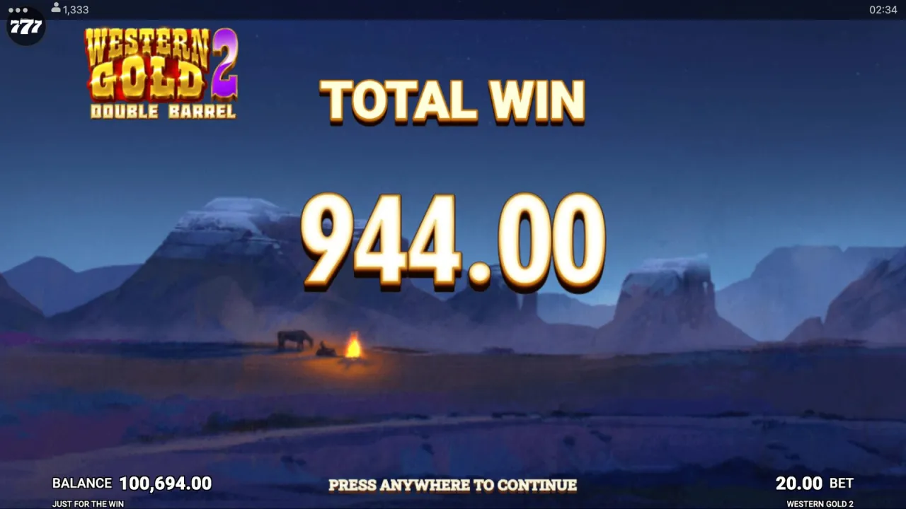 Western Gold 2 slot