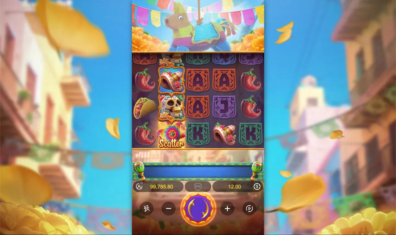 A dry base spin: one Scatter, nothing paid