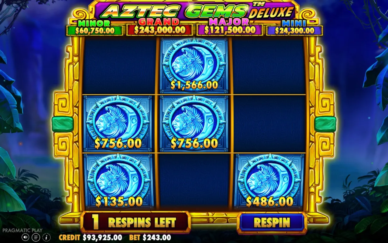 Aztec Gems Deluxe slot