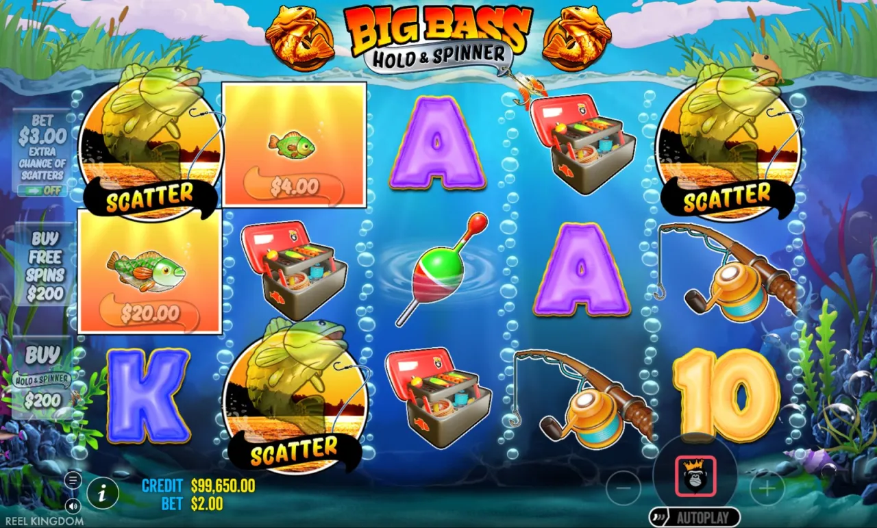 Big Bass Hold & Spinner slot