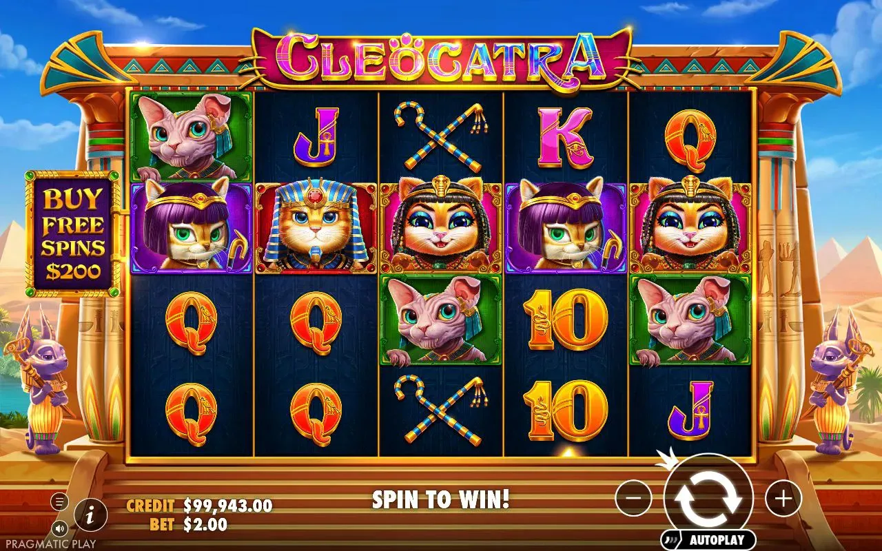 x2 Wild on reel three completing a row of K royals across the middle