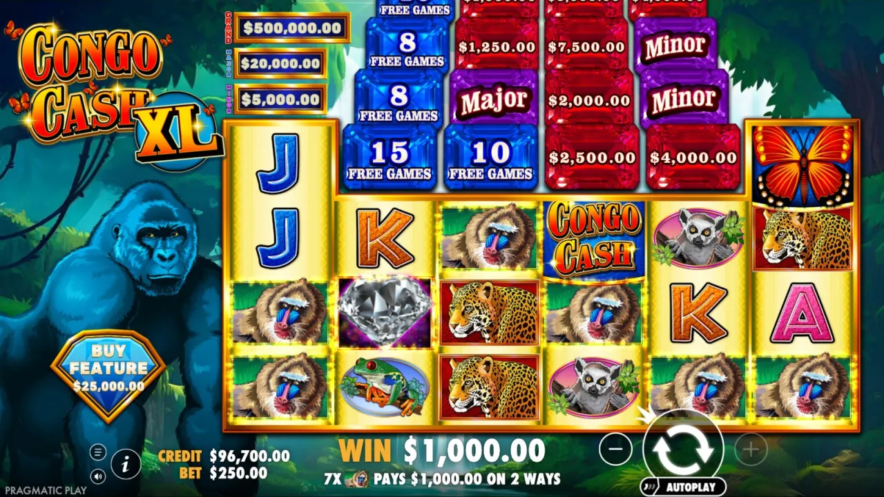 Congo Cash XL slot