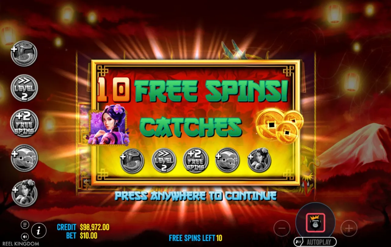 Floating Dragon - Year of the Snake slot