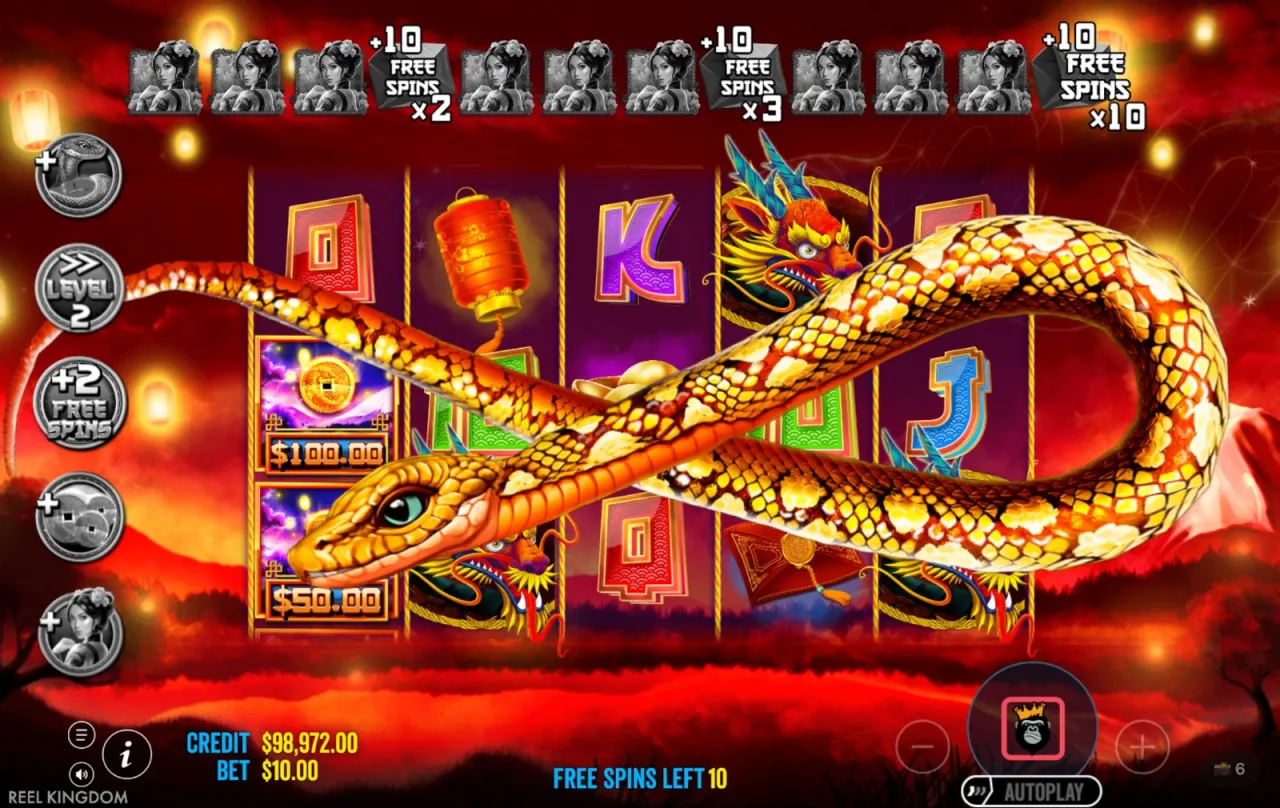 Floating Dragon - Year of the Snake slot