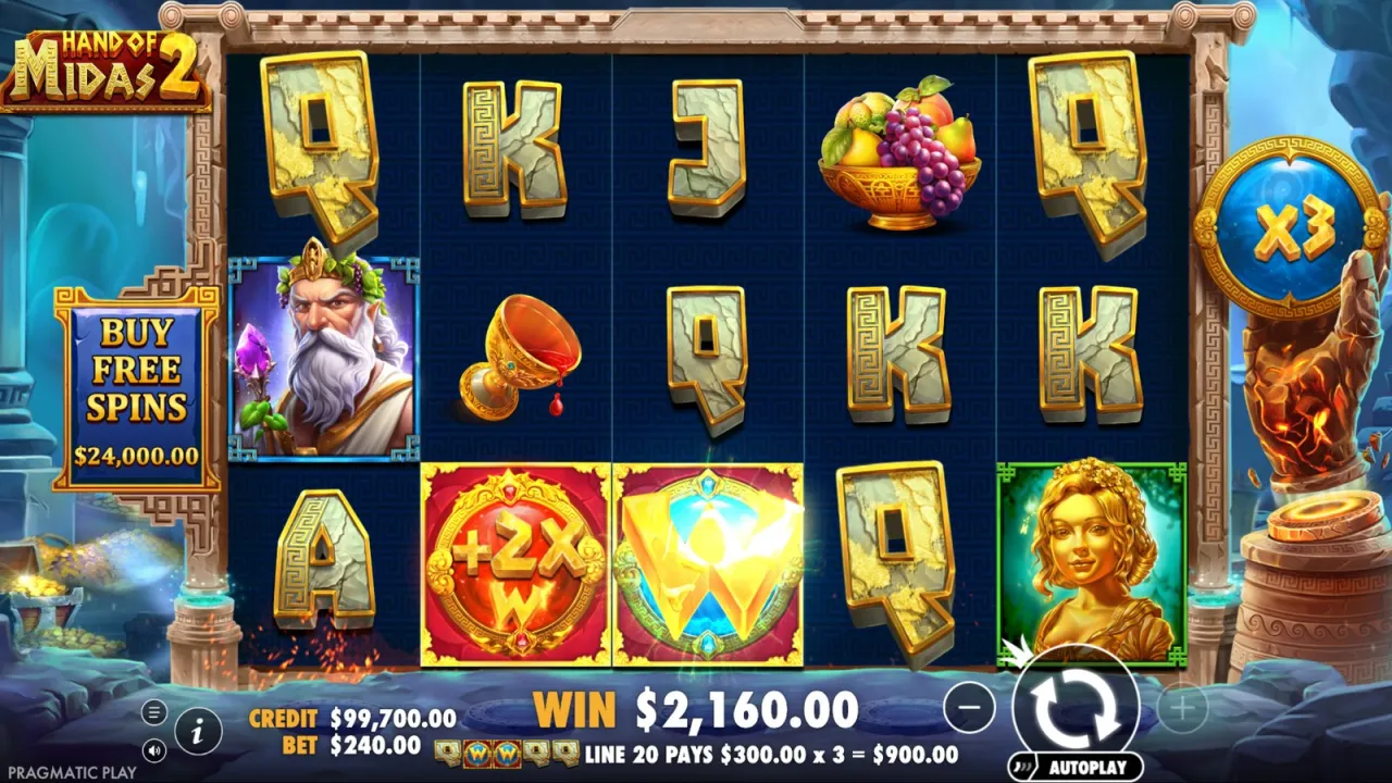 Hand of Midas 2 slot