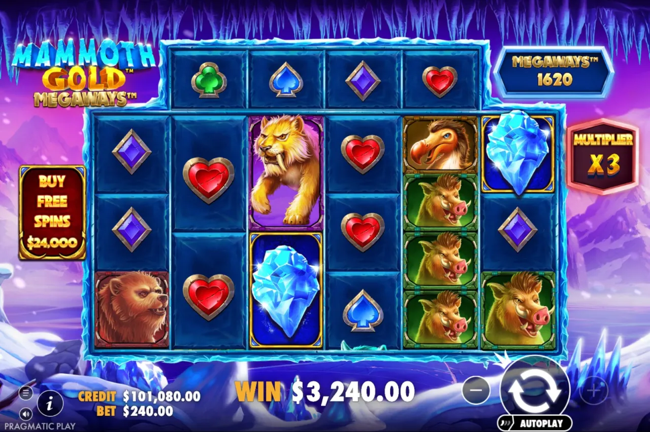 Mammoth Gold Megaways slot