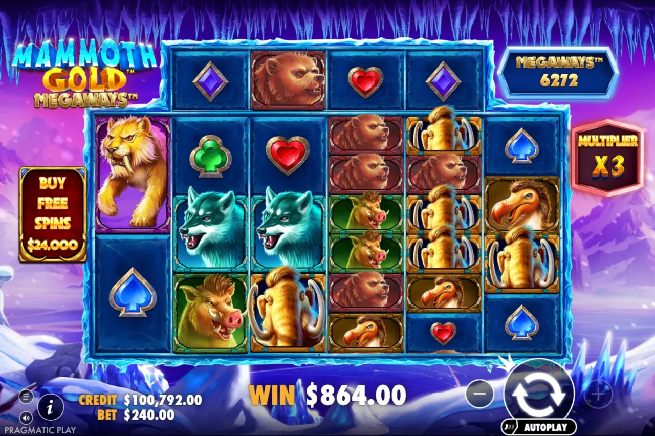Mammoth Gold Megaways slot