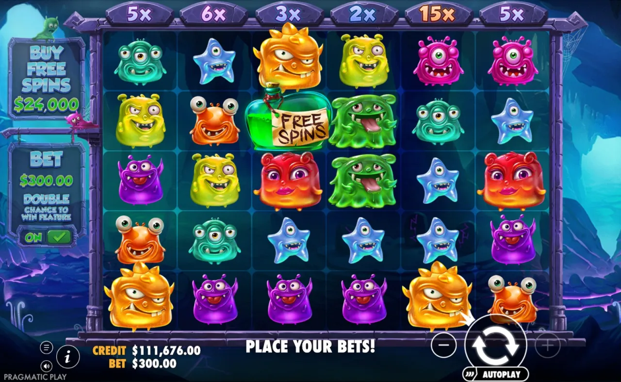 Double Chance on, $300 a spin