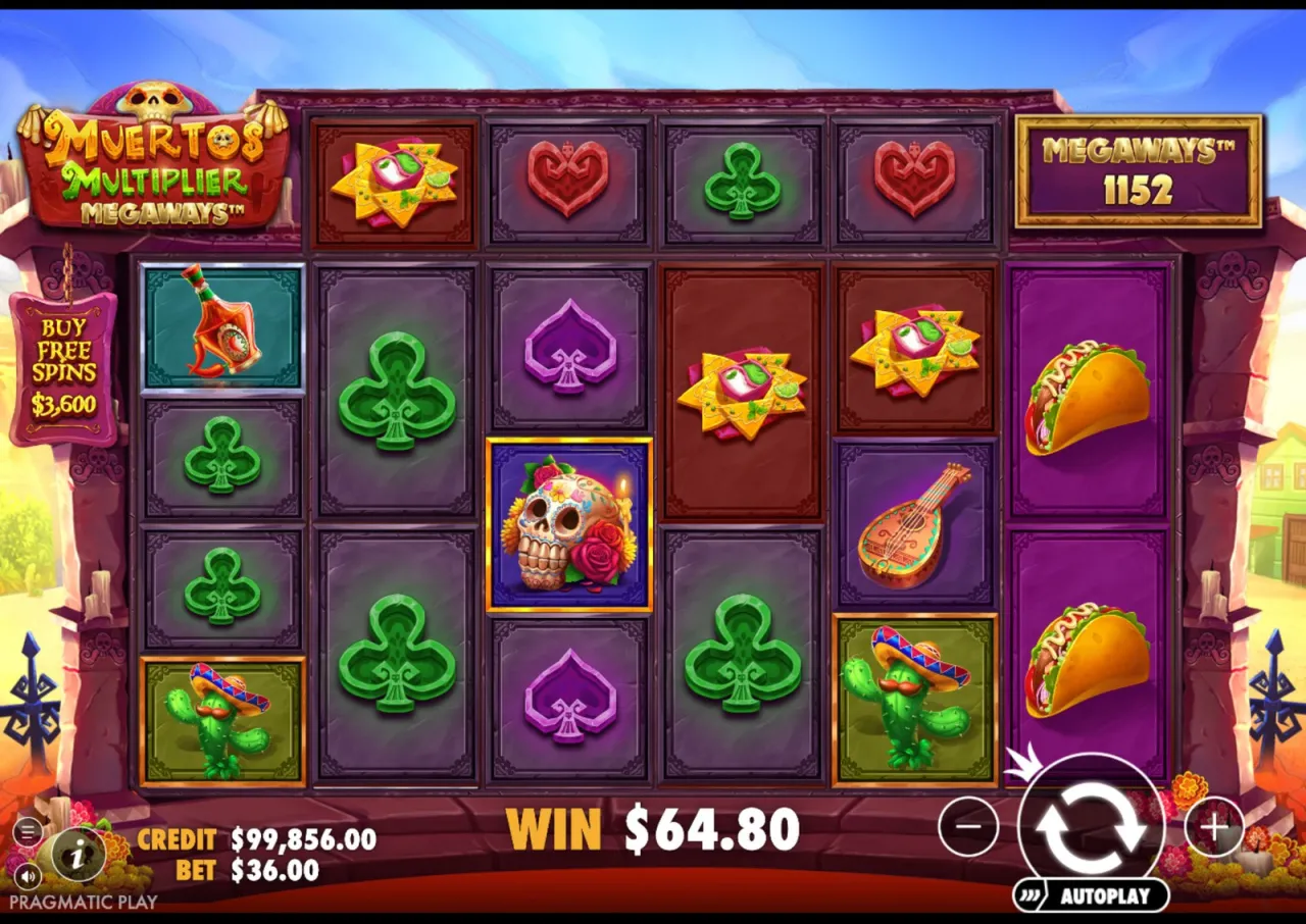 Muertos Multiplier Megaways slot