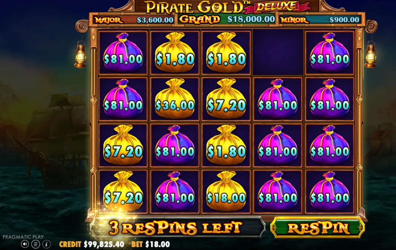 Pirate Gold Deluxe slot
