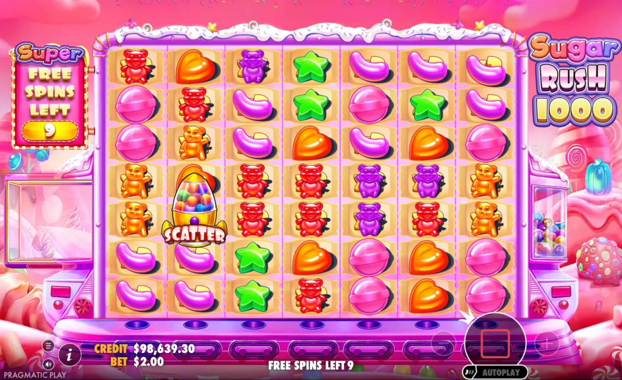 Super free spins under way with nine left