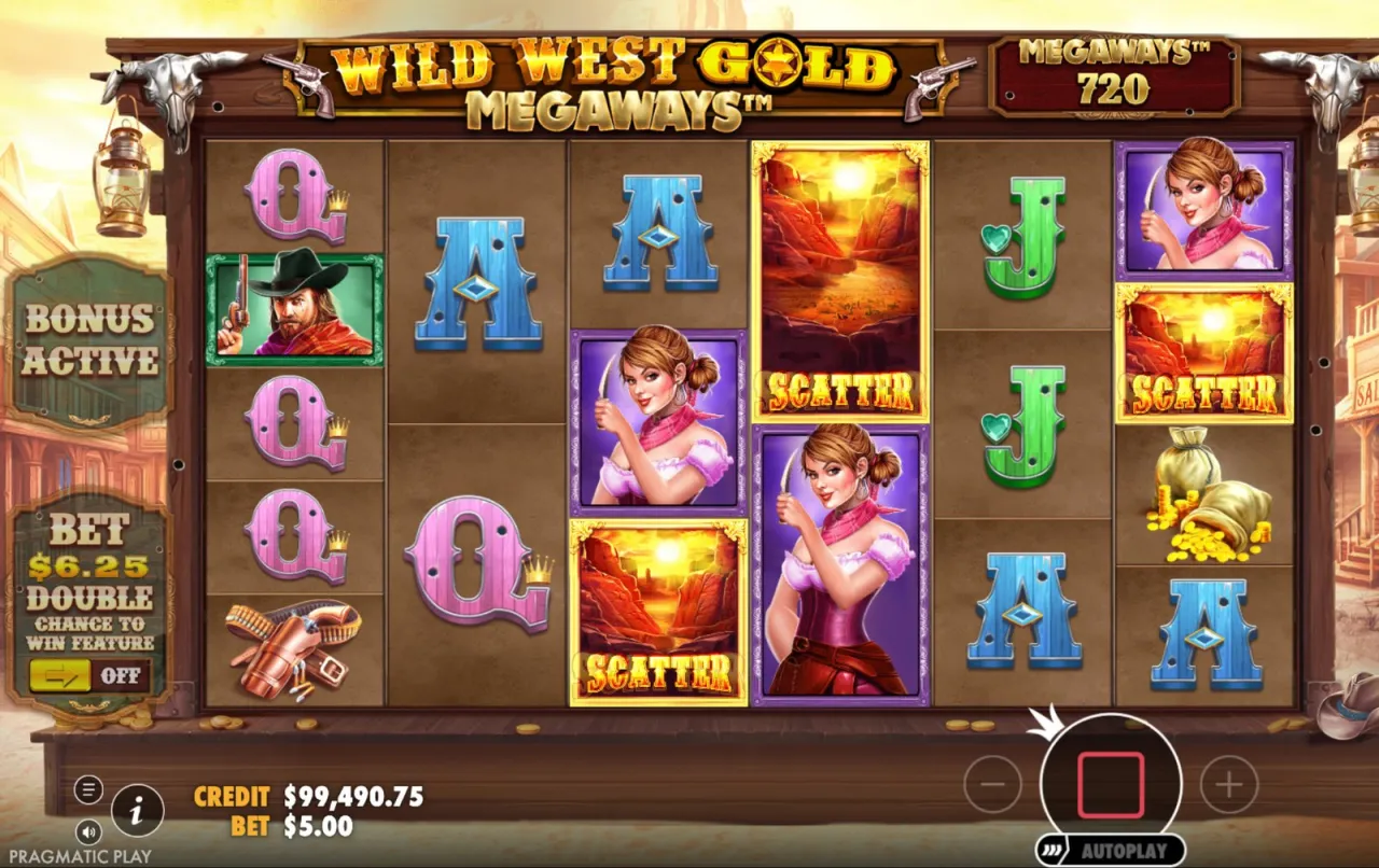 Wild West Gold Megaways slot