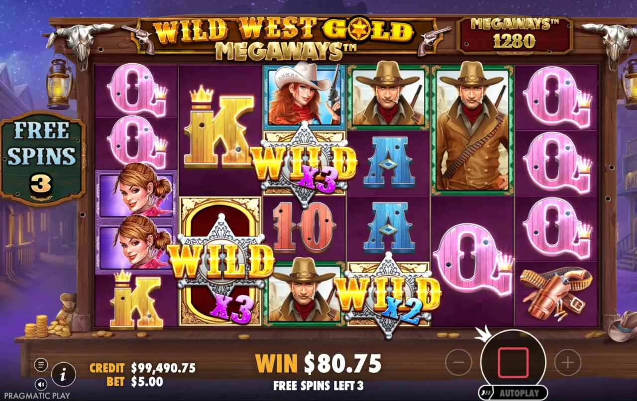 Wild West Gold Megaways slot