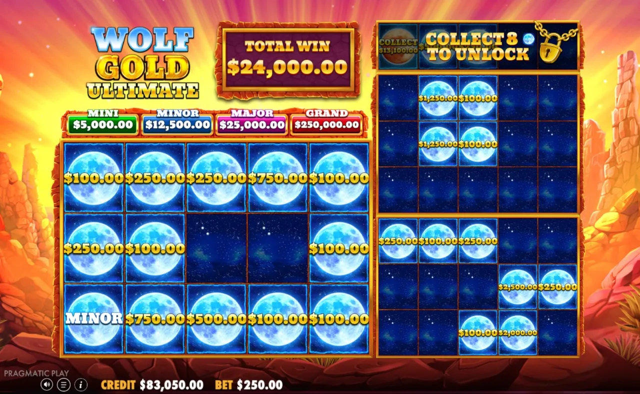 Wolf Gold Ultimate slot