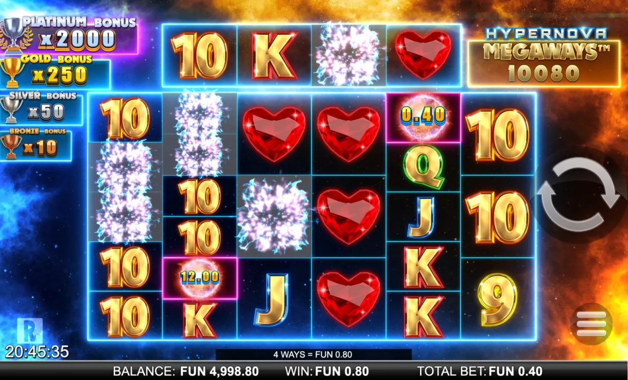 Hypernova Megaways slot