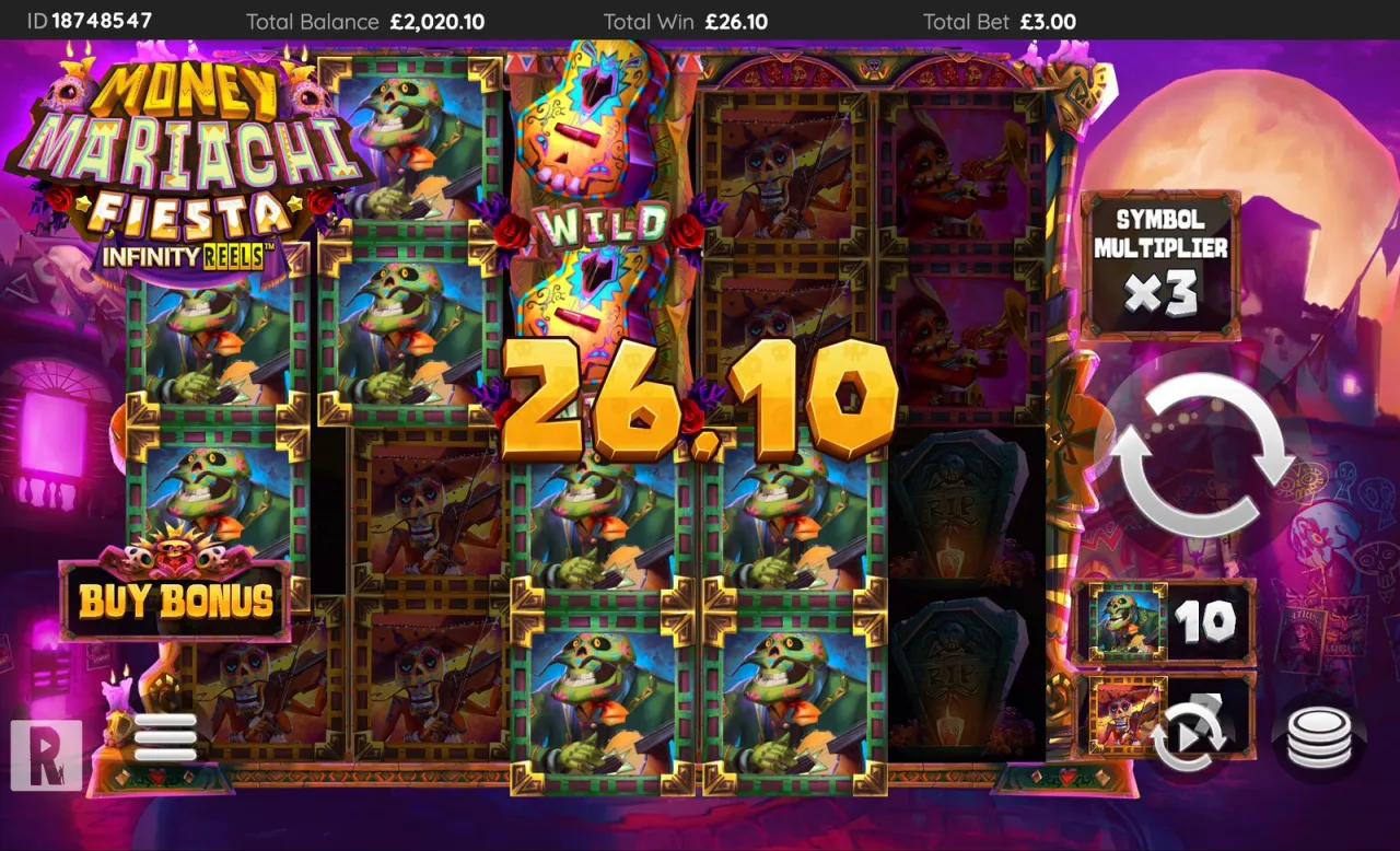 Money Mariachi Fiesta Infinity Reels slot