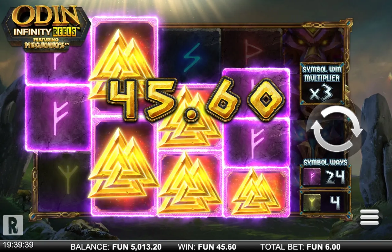 Odin Infinity Reels Megaways slot