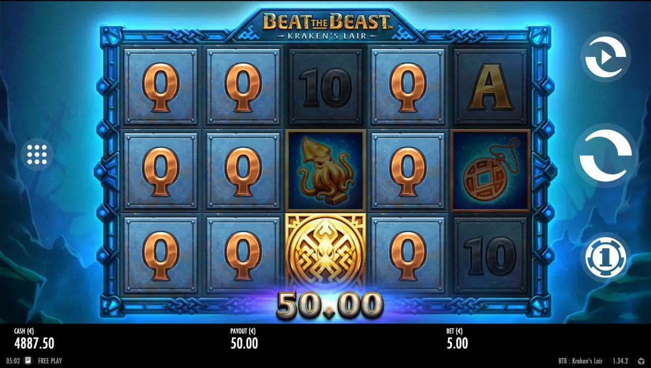 Beat the Beast Kraken's Lair slot